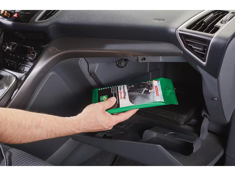 Sonax jeu de chiffons de nettoyage en plastique 10 pièces