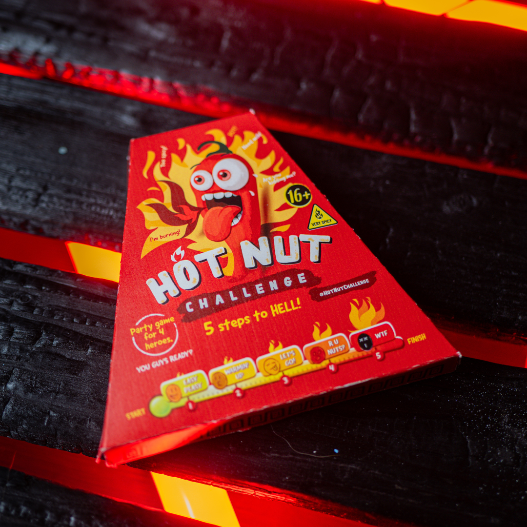 🔥 HOT-NUT Challenge 24 g – Ultra Scharfer Snack für Mutige | 5 Steps to Hell