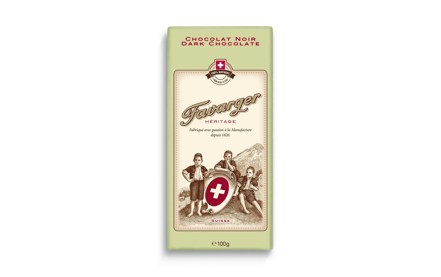 Favarger Tafelschokolade Héritage 66% Kakao 100 g