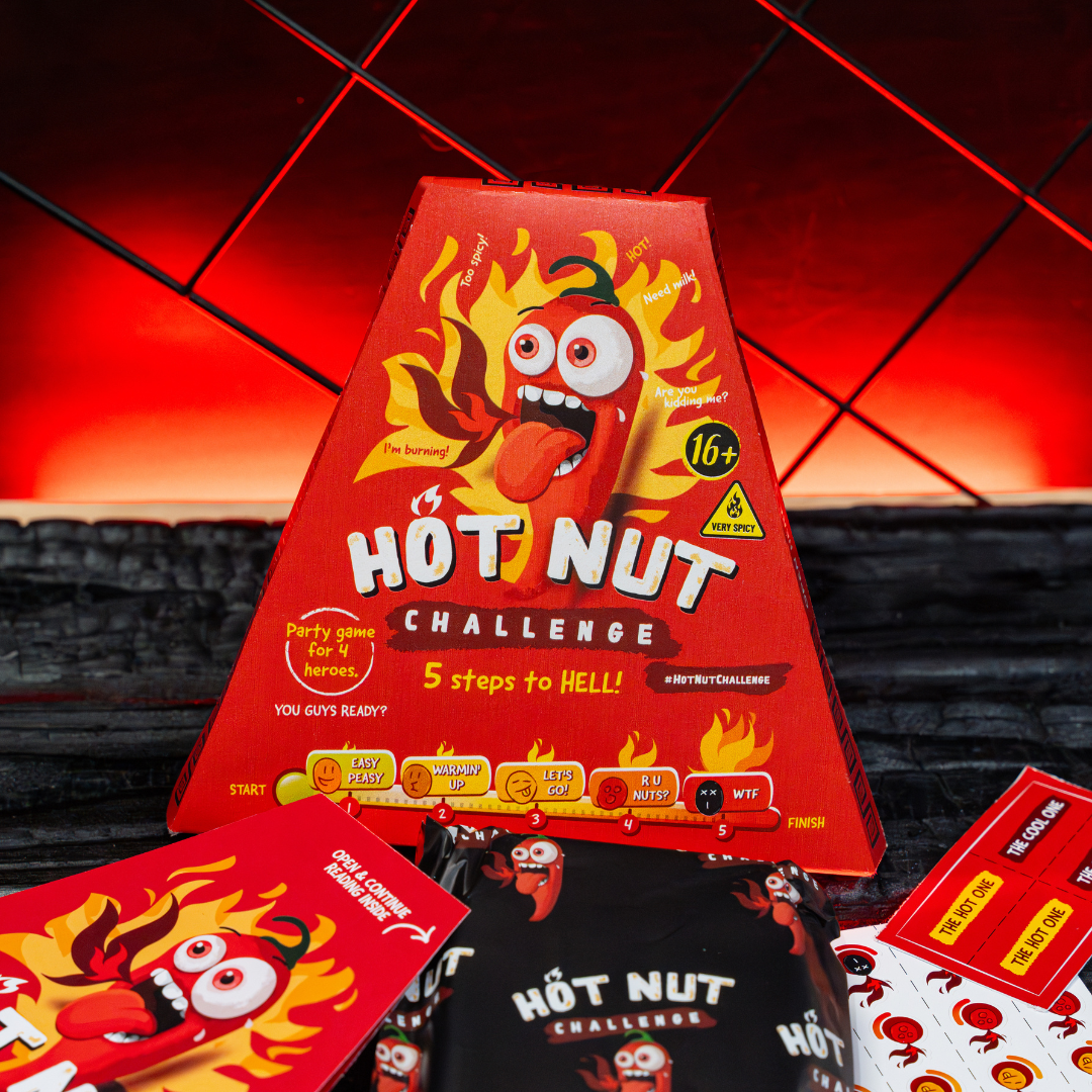 🔥 HOT-NUT Challenge 24 g – Ultra Scharfer Snack für Mutige | 5 Steps to Hell