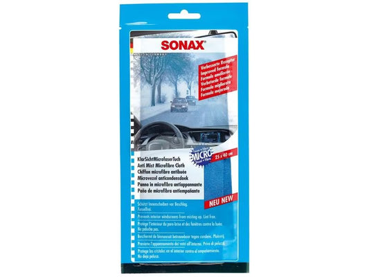 Sonax microfiber cloth anti-fog, 40 × 25 cm