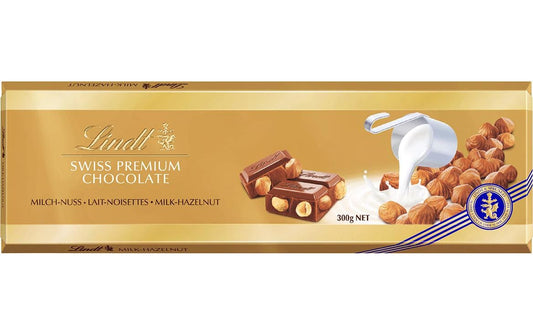Lindt Tafelschokolade Milch Nuss 300 g