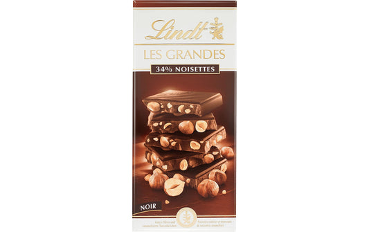 Lindt Tafelschokolade Les Grandes Dunkel Nuss 150 g
