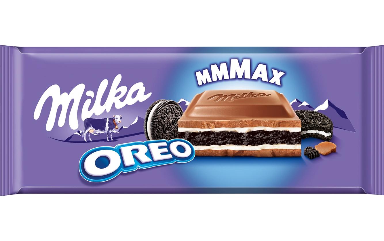 Tablette de chocolat Milka Mmmax Oreo 300 g