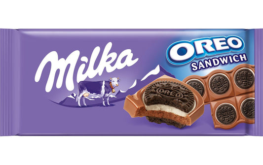 Milka Tafelschokolade Oreo Sandwich 92 g