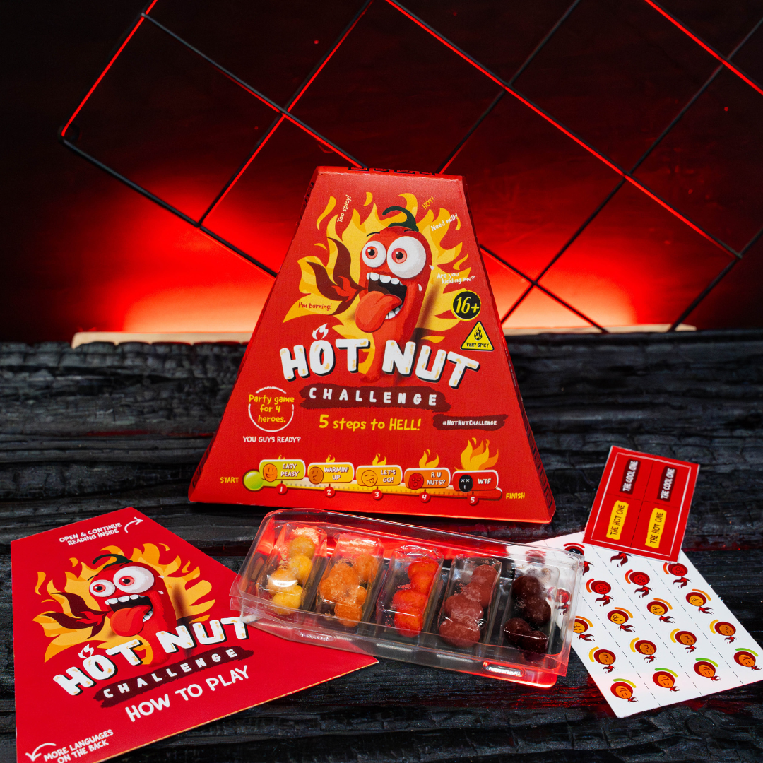 🔥 HOT-NUT Challenge 24 g – Ultra Scharfer Snack für Mutige | 5 Steps to Hell