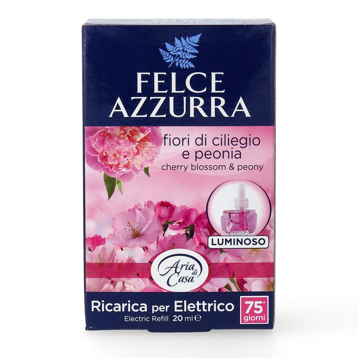 Felce Azzurra Electric Refill 20 ml – Cherry Blossom & Peony