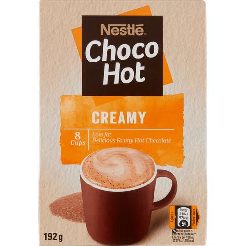 Nestlé Choco Hot Creamy
 8 bags of cocoa
