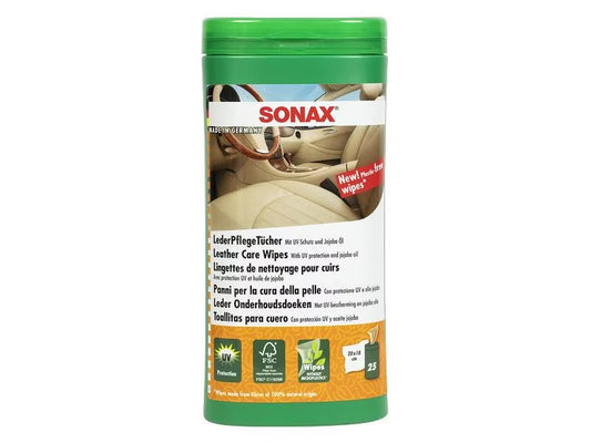 Sonax Cleaning Wipes Box, Leather Care