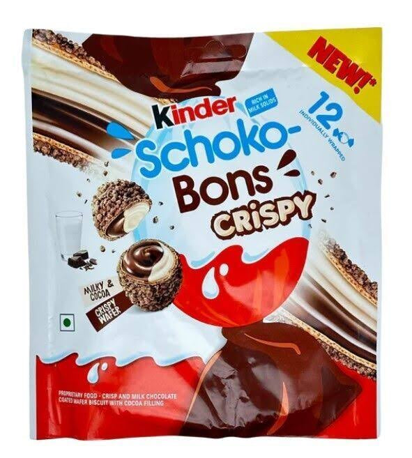 Bons chocolatés enfants Crispy 67g