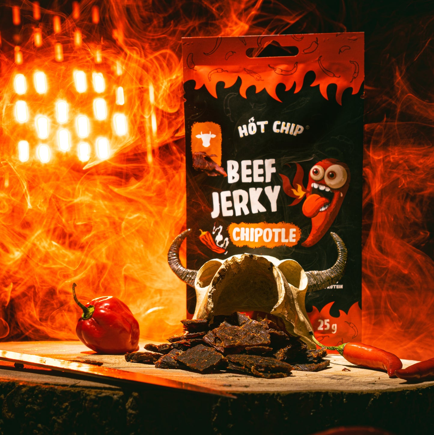 Jerky Chilli Chipotle, 25 g