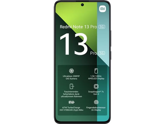 Xiaomi Redmi Note 13 Pro 5G 256 GB Black