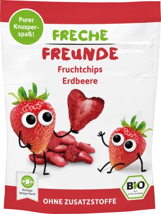 Cheeky Friends Fruit Chips Strawberry, 12g