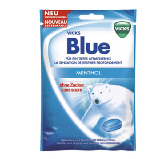 Vicks Blue without sugar, 72 g