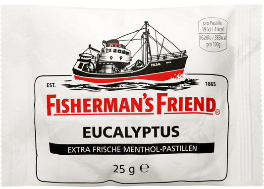 Fisherman's Candies Original Eucalyptus-Menthol 25g