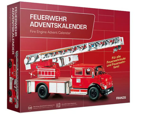 Calendrier de l'Avent Franzis Pompiers