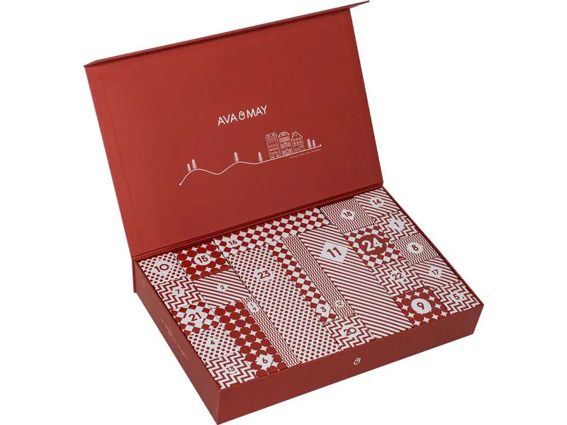 AVA & MAY Calendrier de l'Avent bougies parfumées et diffuseurs