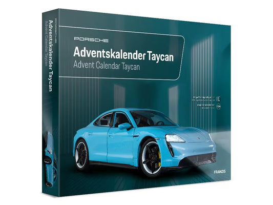 Calendrier de l'Avent Franzis Porsche Taycan 1:24