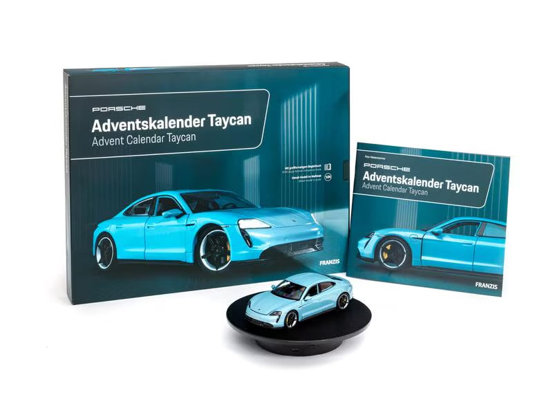Calendrier de l'Avent Franzis Porsche Taycan 1:24