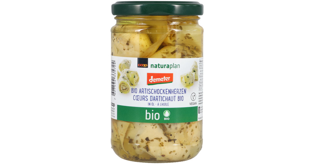 Bio Artischockenherzen 970g