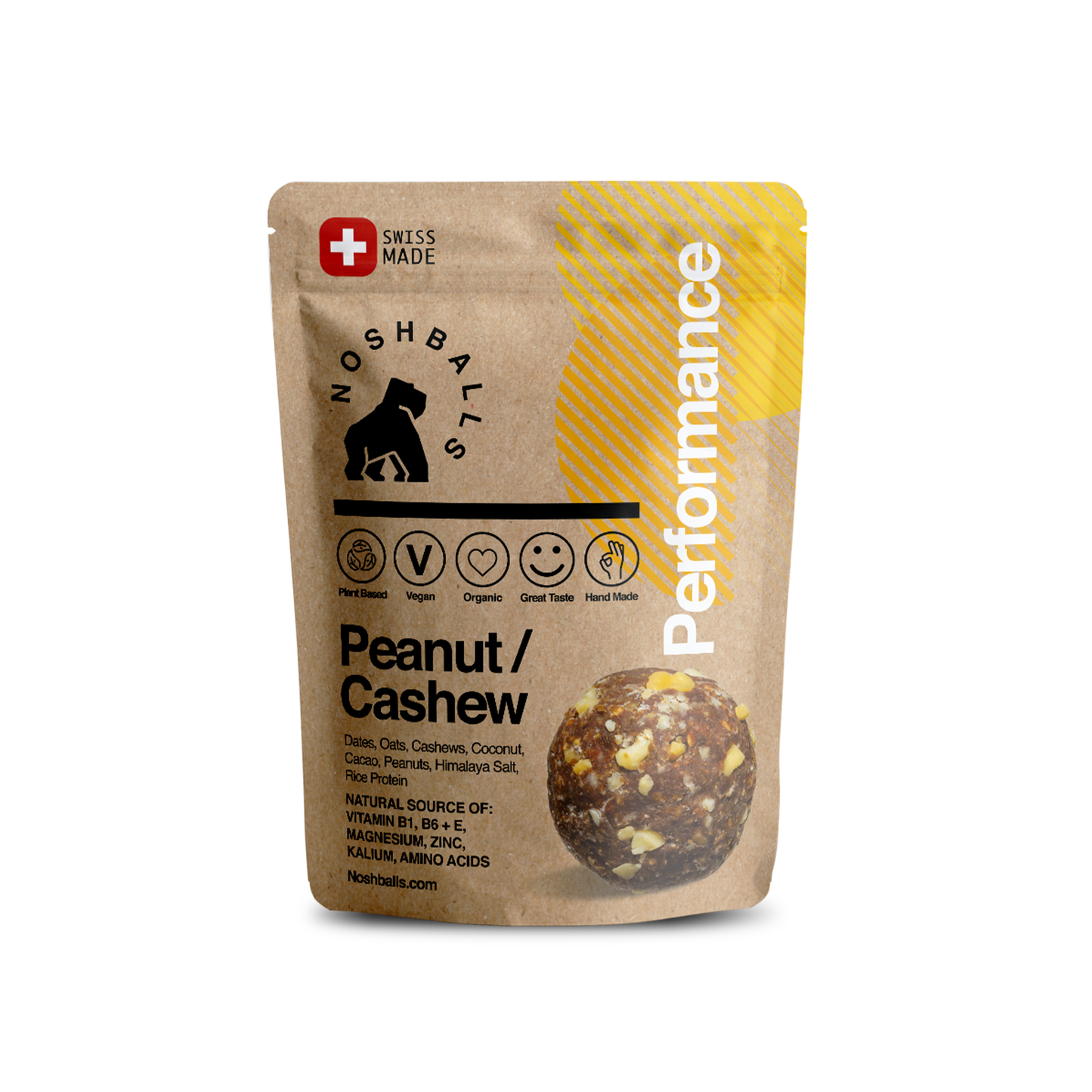 Performance Balls Peanut Cashew, 40g