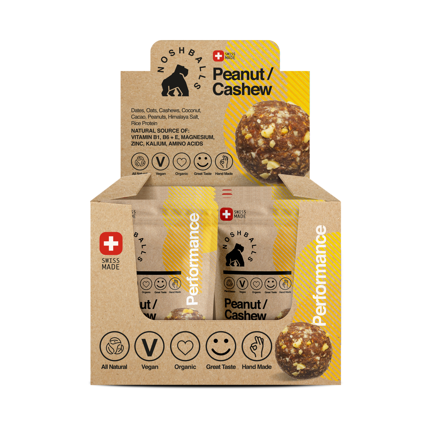 Performance Balls Peanut Cashew (20 packs)