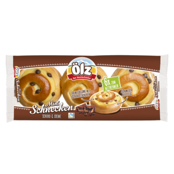 Ölz Mini Escargots Chocolat & Crème 300g