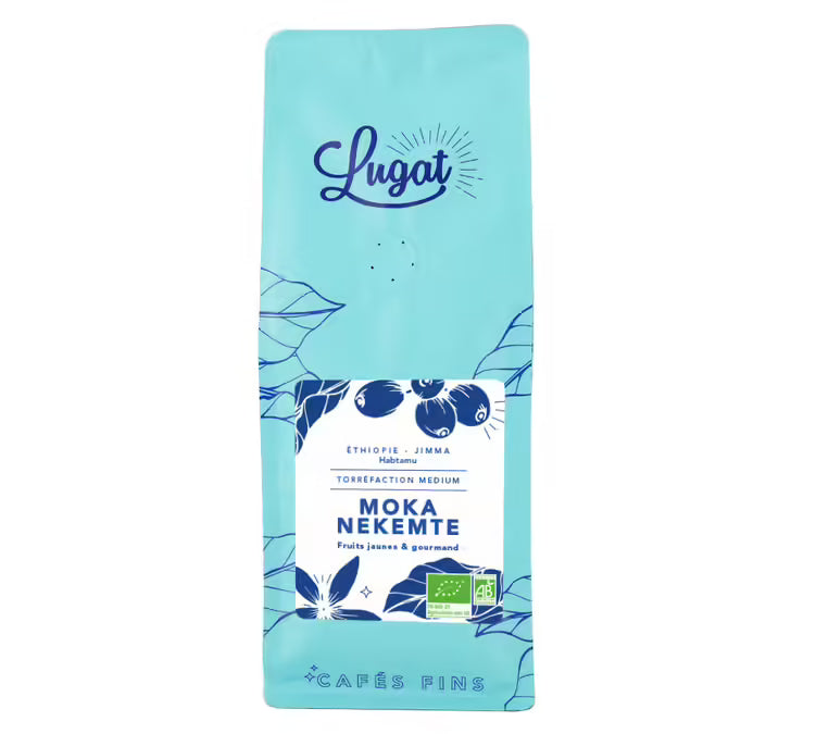 250 g - Getreidekaffee - Ethiopien Moka Nekemte Bio - LUGAT