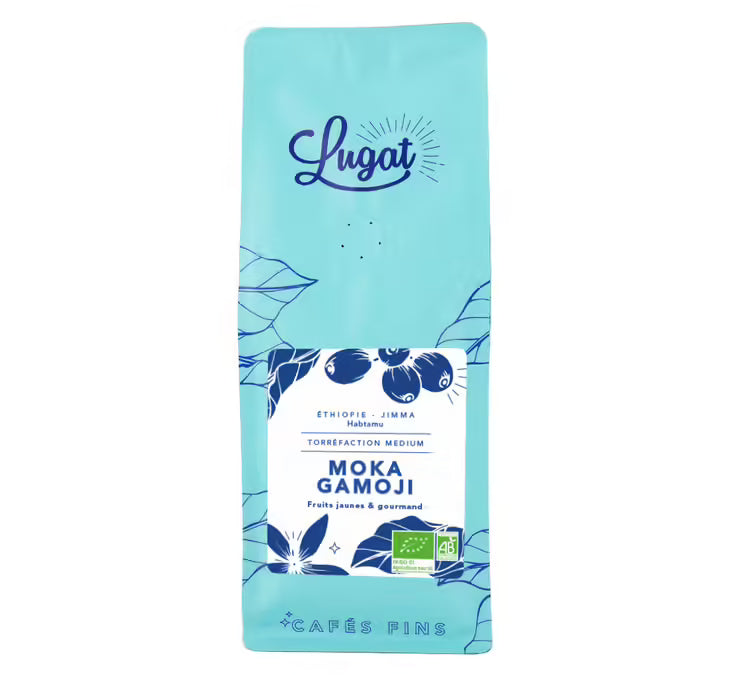 250 g - gemahlener Kaffee - Äthiopien Moka Gamoji Universalfräsen - LUGAT