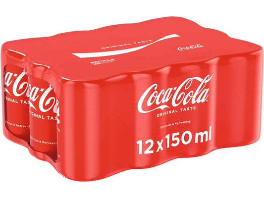 Coca-Cola Soft Drinks 12 x 0.15