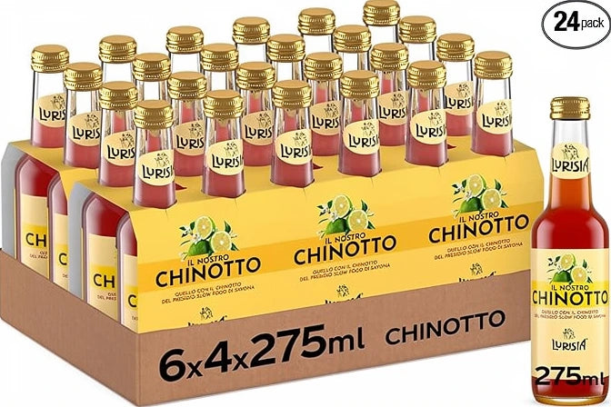 Lurisia Il Nostro Chinotto – Italienische Chinotto-Limonade (6 × Glasflaschen)
