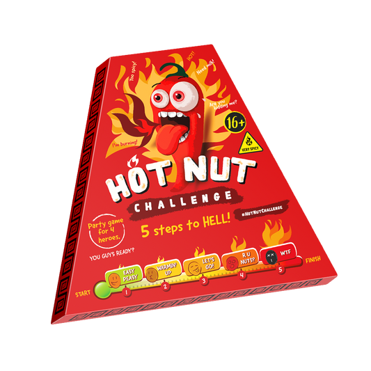🔥 HOT-NUT Challenge 24 g – Ultra Scharfer Snack für Mutige | 5 Steps to Hell