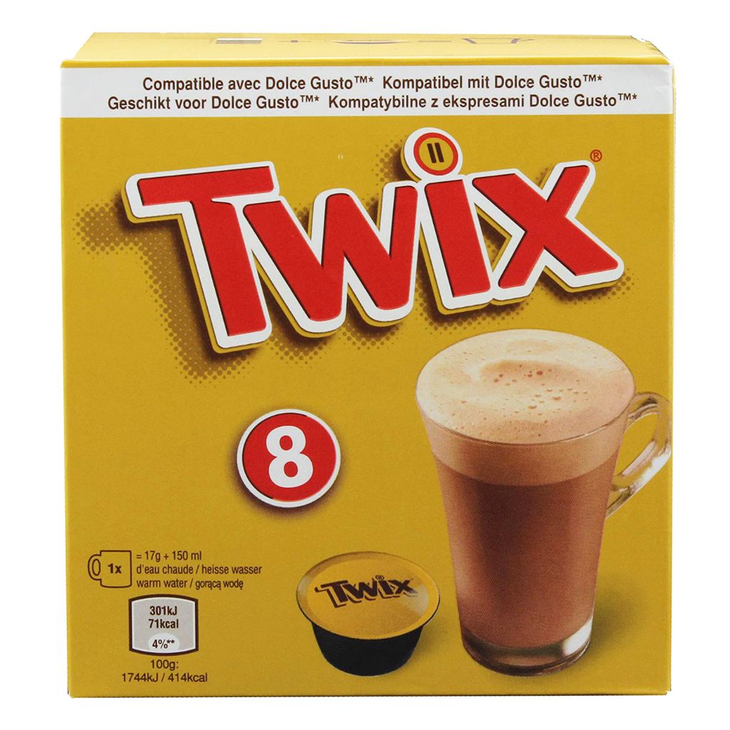 Twix 8 Kapseln für Dolce Gusto