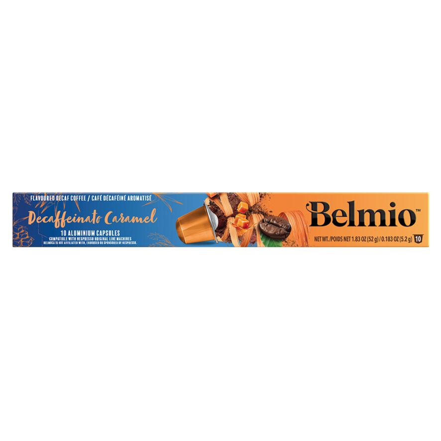 Belmio Decaffeinato Caramel, 10 capsules for Nespresso®