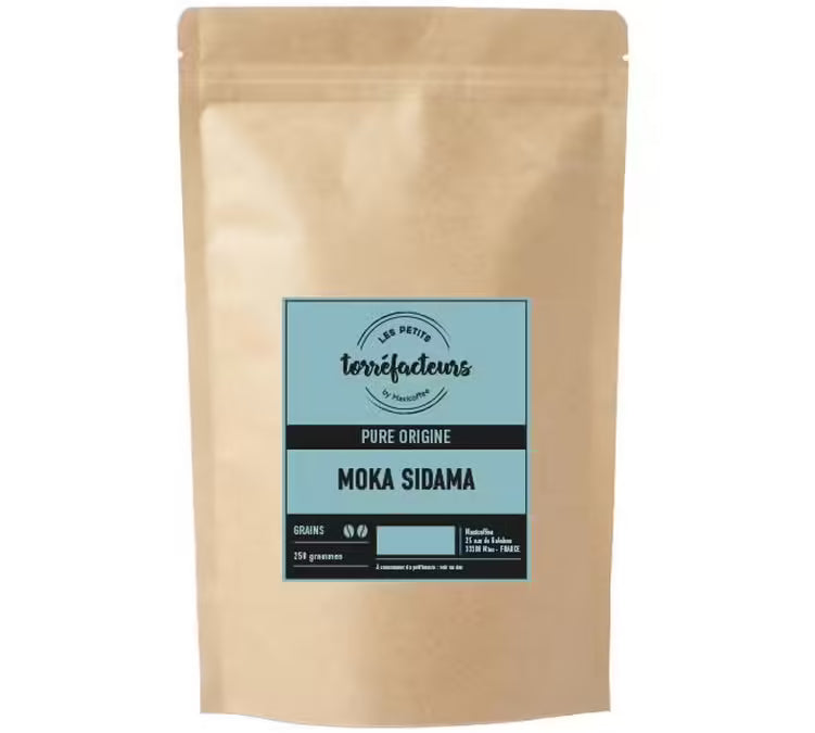 250 g - Getreidekaffee - Äthiopien Moka Sidama 100% Arabica - SMALL TORREFACTOREN