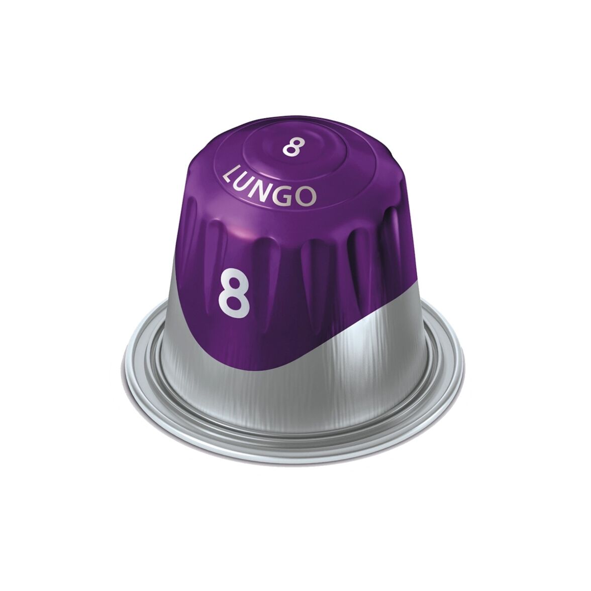 Jacobs Lungo 8 Intenso – 20 Aluminiumkapseln kompatibel mit Nespresso® Maschinen