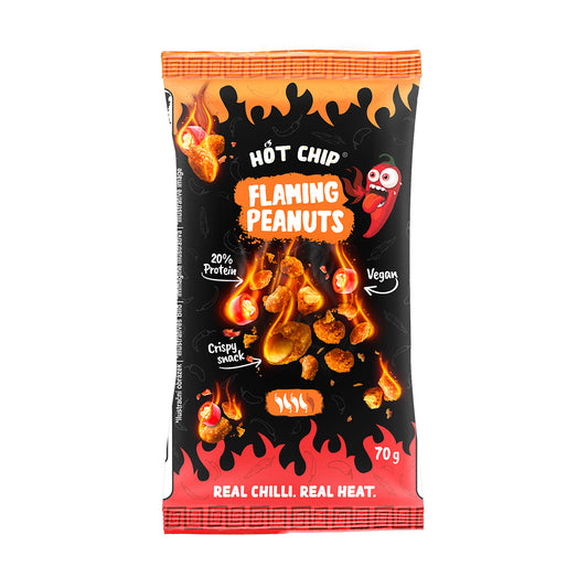 Flamin‘ hot Erdnüsse, 70 g