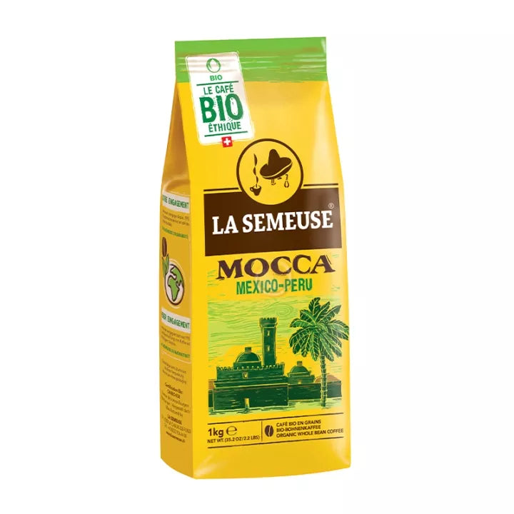 La Semeuse Mocca Mexico Peru Bio Kaffeebohnen 1kg
