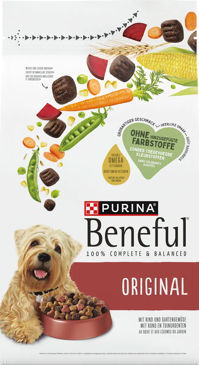 Purina Beneful Hundetrockenfutter mit Rind und Gemüse
