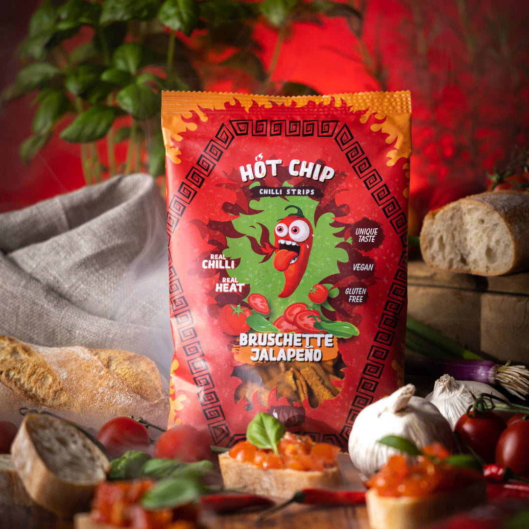 Strips Bruschette Jalapeno, 80 g