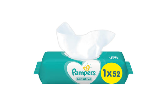 Pampers Sensitive (52 pieces)