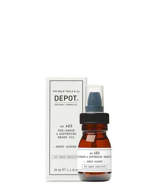 DEPOT no. 403 Pre-Shave & Softening Beard Oil