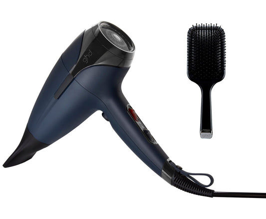 GHD Helios Hair Dryer & Paddle Brush Bundle