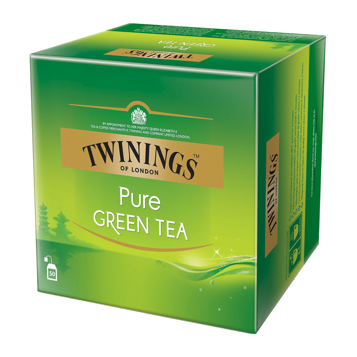 Pure Green Tea, 50 x 2 g