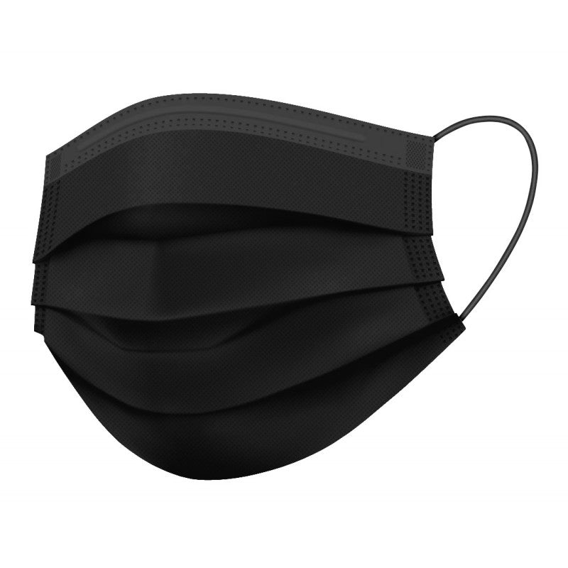 Hygiene masks black GMASK type IIR 50 pieces