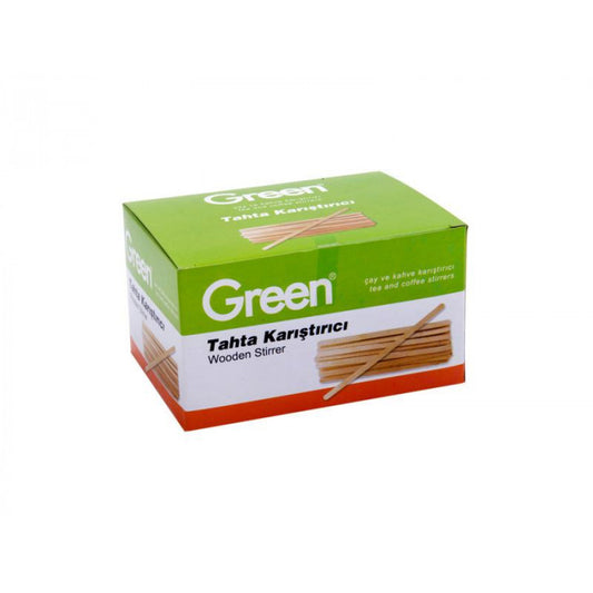 Green bamboo stirrers 11cm 450 pieces