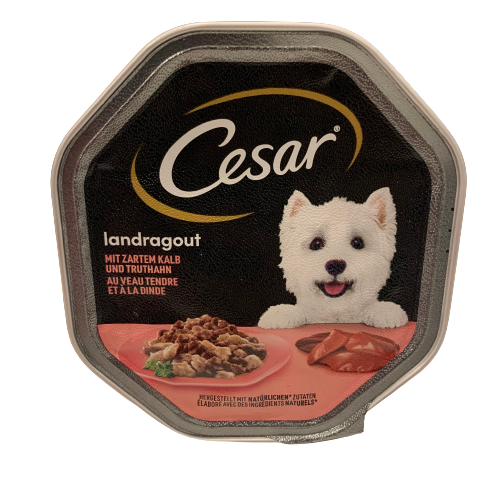 Cesar Landragout mit Zartem Kalb und Truthan 150g
