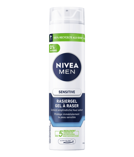 Sensitive shaving gel, 200 ml