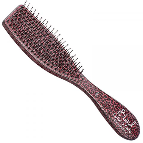 Paddle brush iBlend Color & Care Red
