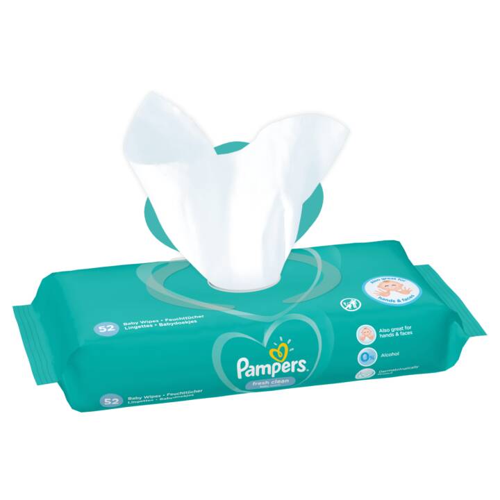 Pampers Fresh Clean (52 pièces)